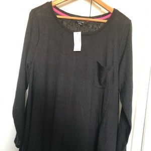 NWT Verve Ami Women’s black shirt, size 1X